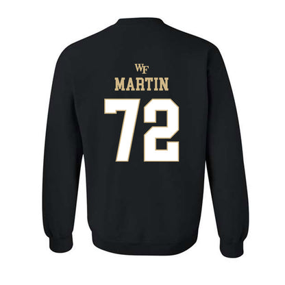 Wake Forest - NCAA Football : Aidan Martin - Sports Shersey Crewneck Sweatshirt-1