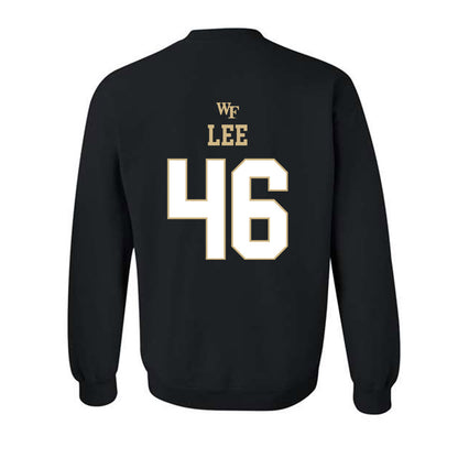 Wake Forest - NCAA Football : Kerrington Lee - Sports Shersey Crewneck Sweatshirt-1