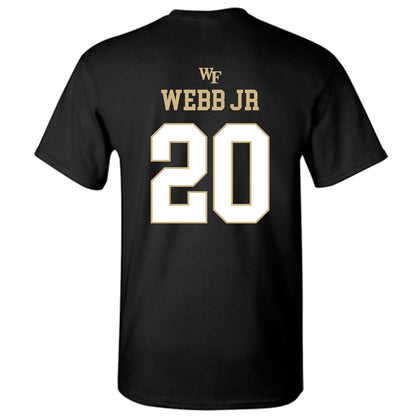 Wake Forest - NCAA Football : Lardarius Webb Jr - Sports Shersey T-Shirt-1