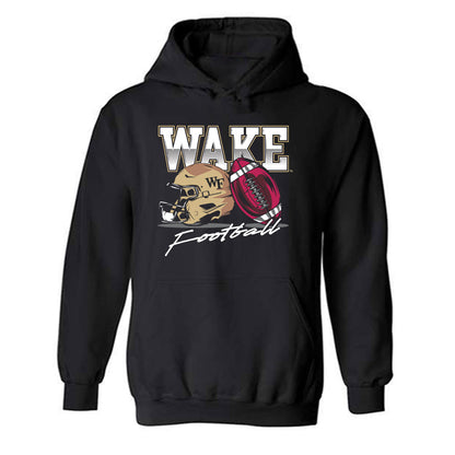 Wake Forest - NCAA Football : Dominic DeLuca - Sports Shersey Hooded Sweatshirt-0