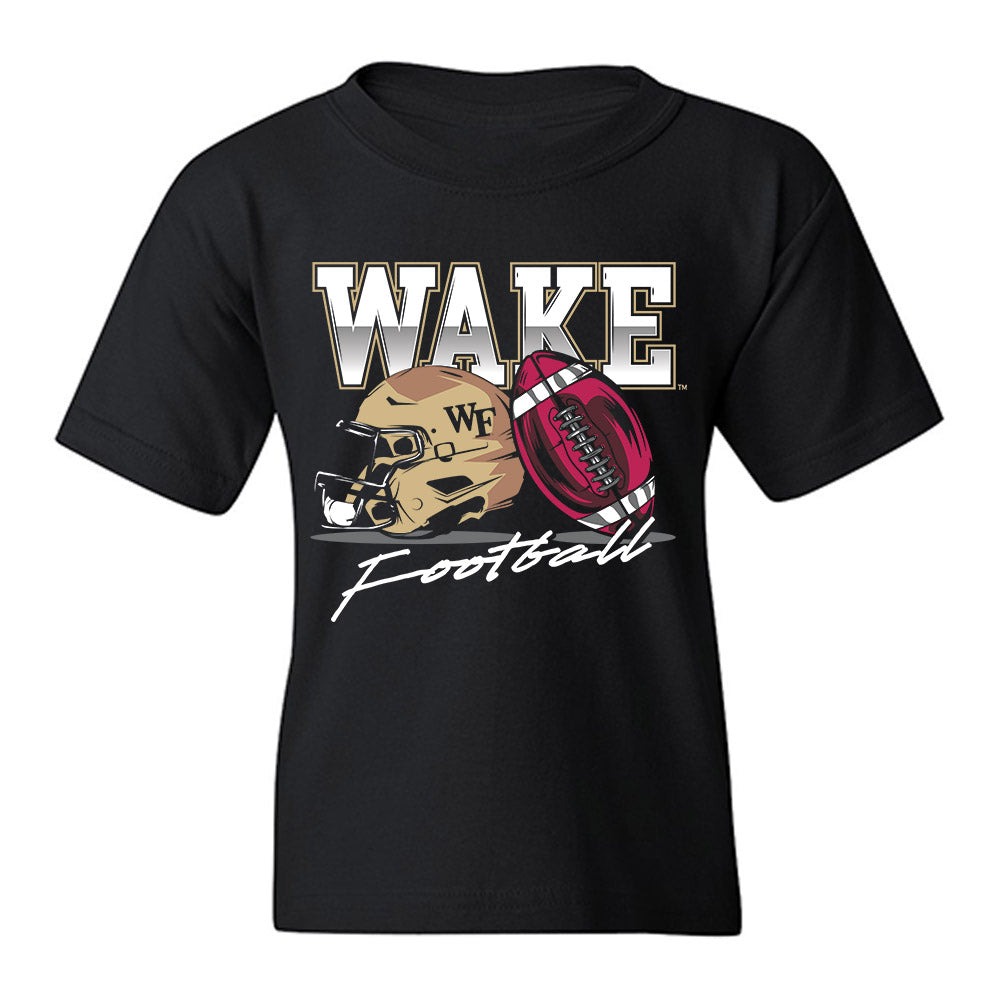 Wake Forest - NCAA Football : Tyler Walton - Sports Shersey Youth T-Shirt-0