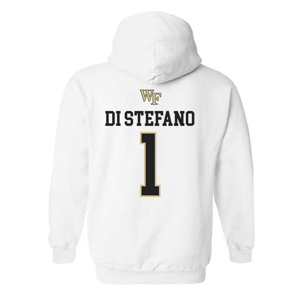 Wake Forest - NCAA Men's Soccer : John Di Stefano - Generic Sports Shersey Hooded Sweatshirt-1