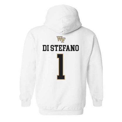Wake Forest - NCAA Men's Soccer : John Di Stefano - Generic Sports Shersey Hooded Sweatshirt-1