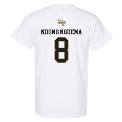 Wake Forest - NCAA Men's Soccer : David Ndong Nguema - Generic Sports Shersey T-Shirt-1