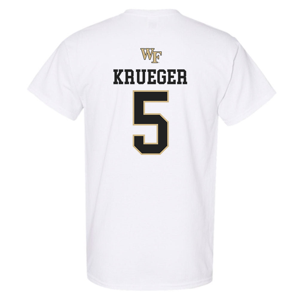 Wake Forest - NCAA Men's Soccer : Daniel Krueger - Generic Sports Shersey T-Shirt