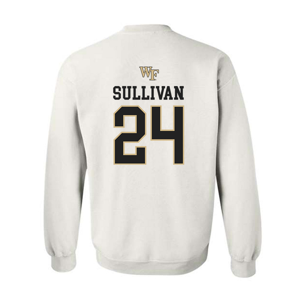 Wake Forest - NCAA Men's Soccer : Mason Sullivan - Generic Sports Shersey Crewneck Sweatshirt