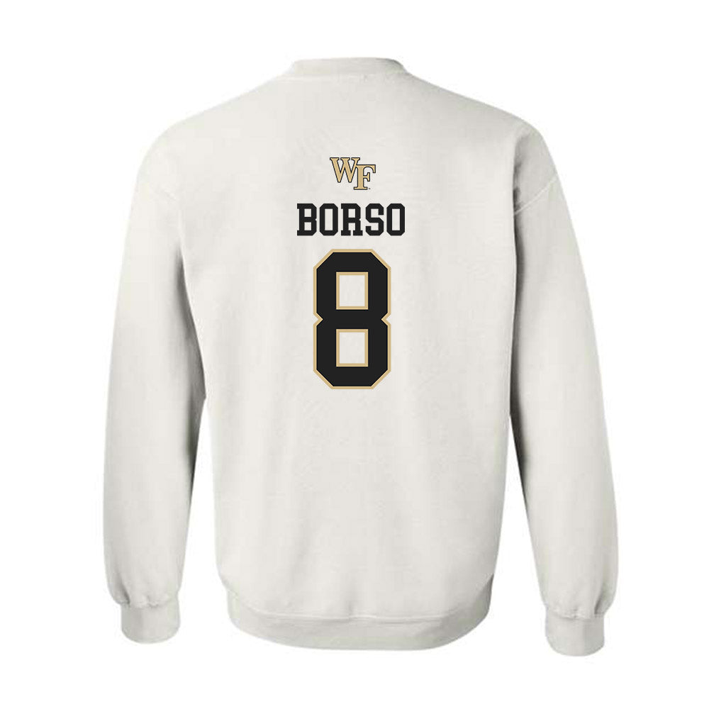 Wake Forest - NCAA Men's Soccer : Dylan Borso - Generic Sports Shersey Crewneck Sweatshirt