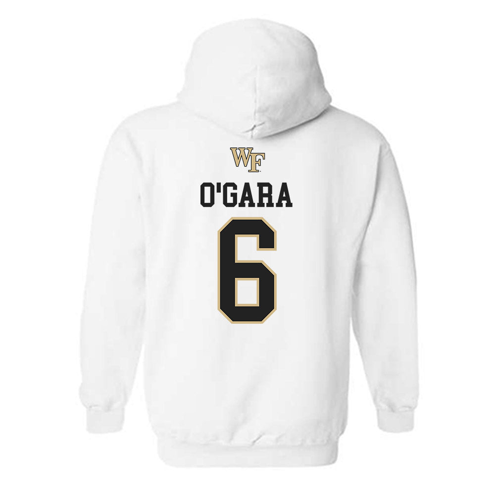 Wake Forest - NCAA Men's Soccer : Liam O'Gara - Generic Sports Shersey Hooded Sweatshirt