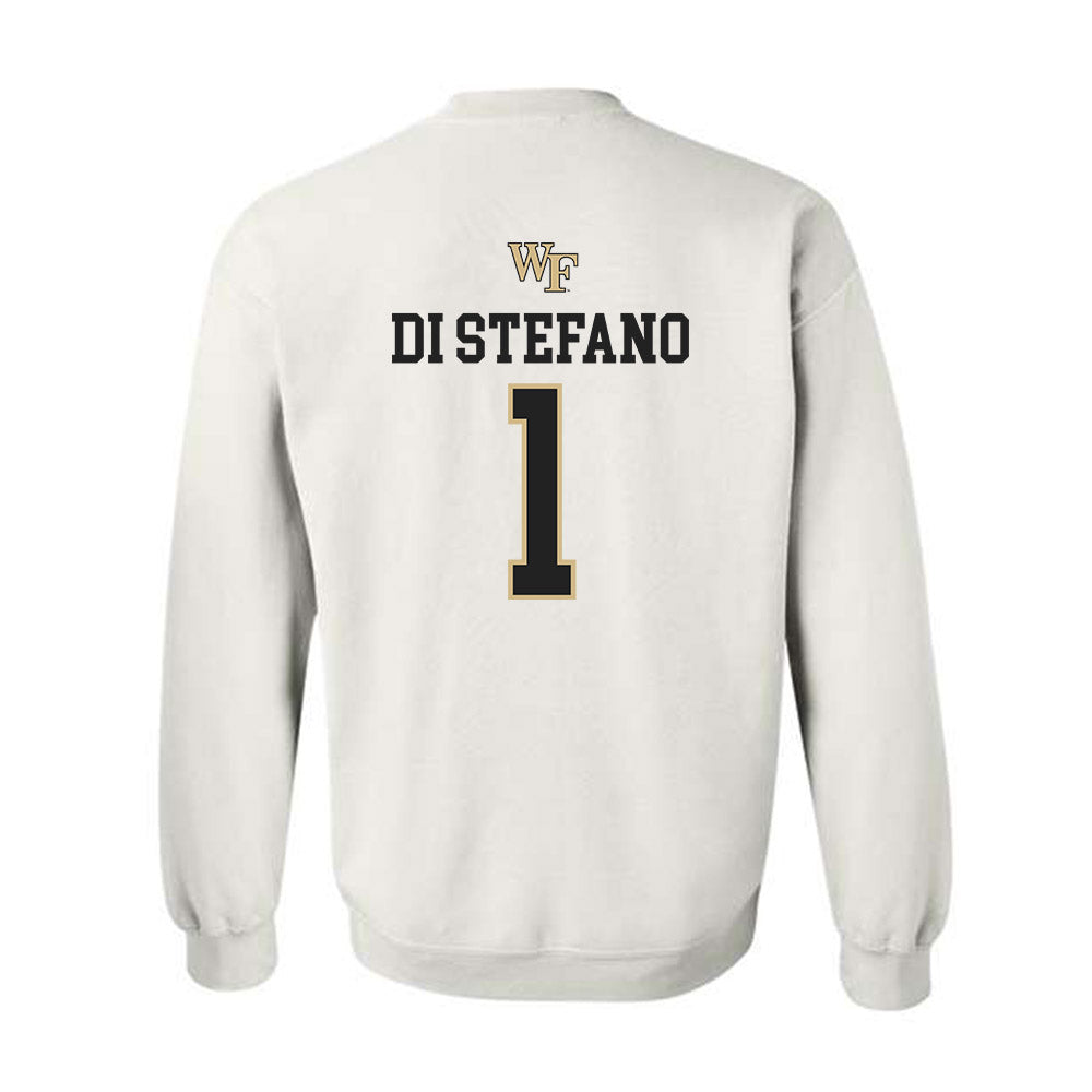 Wake Forest - NCAA Men's Soccer : John Di Stefano - Generic Sports Shersey Crewneck Sweatshirt-1