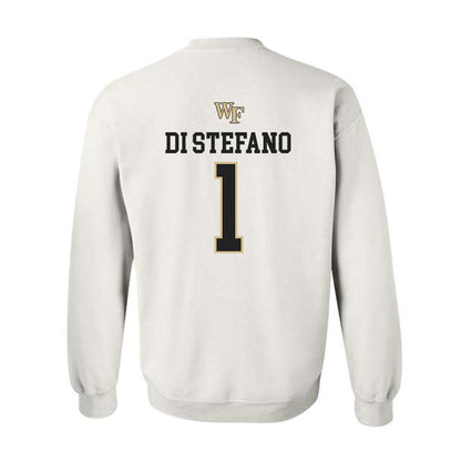 Wake Forest - NCAA Men's Soccer : John Di Stefano - Generic Sports Shersey Crewneck Sweatshirt-1