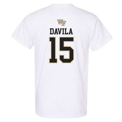 Wake Forest - NCAA Men's Soccer : Jojo Davila - Generic Sports Shersey T-Shirt