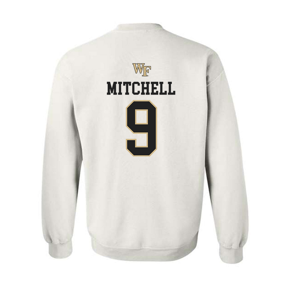 Wake Forest - NCAA Men's Soccer : Pariss Mitchell - Generic Sports Shersey Crewneck Sweatshirt