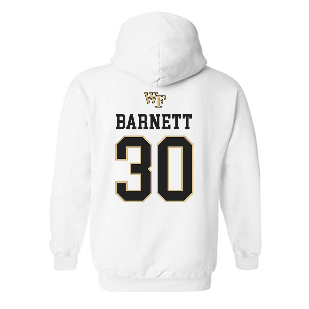 Wake Forest - NCAA Men's Soccer : Owen Barnett - Generic Sports Shersey Hooded Sweatshirt