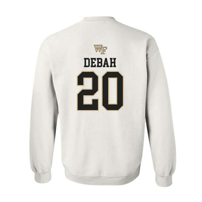 Wake Forest - NCAA Men's Soccer : Alfred Debah - Generic Sports Shersey Crewneck Sweatshirt-1