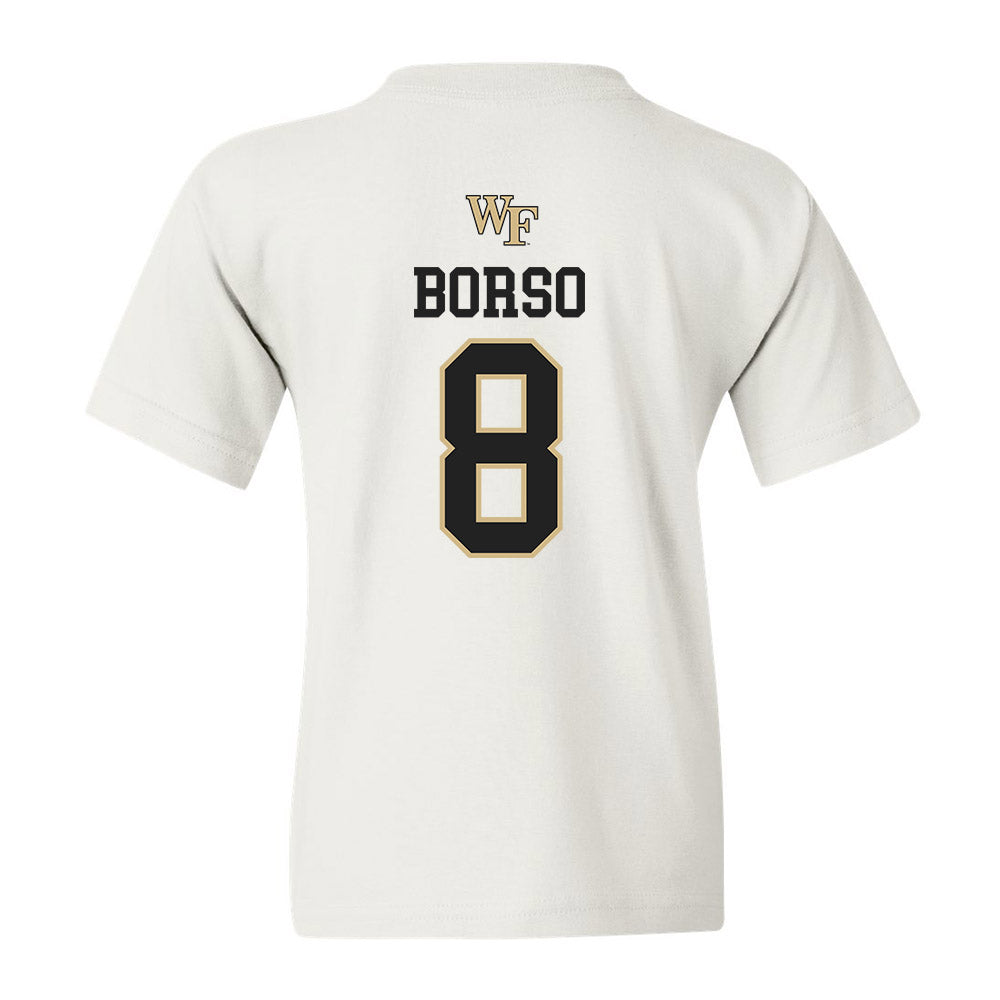 Wake Forest - NCAA Men's Soccer : Dylan Borso - Generic Sports Shersey Youth T-Shirt