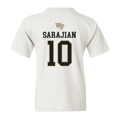 Wake Forest - NCAA Men's Soccer : Harvey Sarajian - Generic Sports Shersey Youth T-Shirt-1
