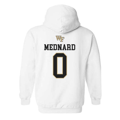 Wake Forest - NCAA Men's Soccer : Jonah Mednard - Generic Sports Shersey Hooded Sweatshirt