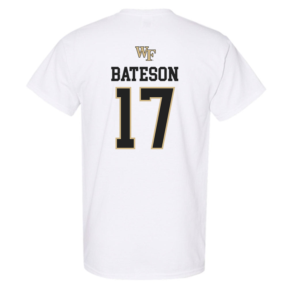 Wake Forest - NCAA Men's Soccer : Pierce Bateson - Generic Sports Shersey T-Shirt