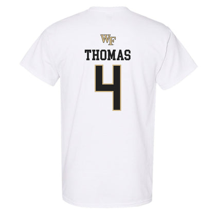 Wake Forest - NCAA Men's Soccer : Amoni Thomas - Generic Sports Shersey T-Shirt