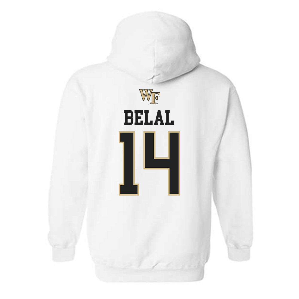 Wake Forest - NCAA Men's Soccer : Ryan Belal - Generic Sports Shersey Hooded Sweatshirt