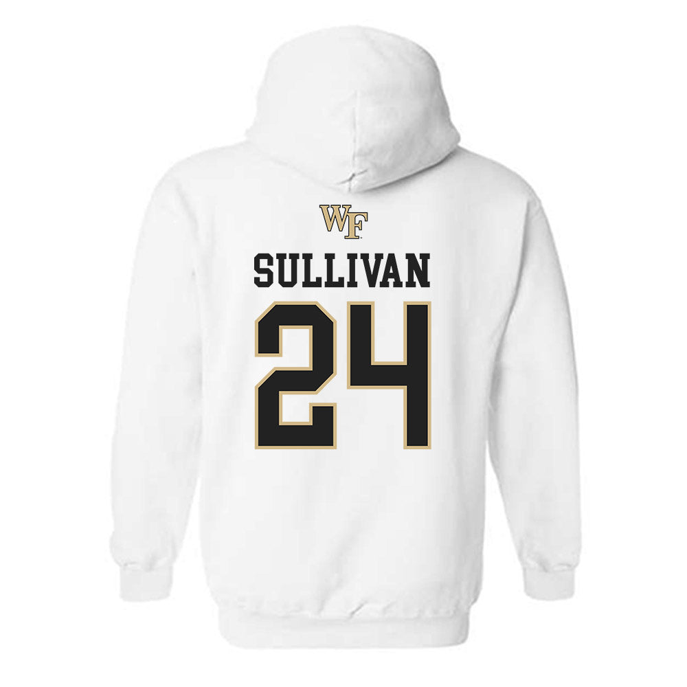 Wake Forest - NCAA Men's Soccer : Mason Sullivan - Generic Sports Shersey Hooded Sweatshirt