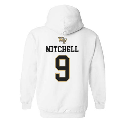 Wake Forest - NCAA Men's Soccer : Pariss Mitchell - Generic Sports Shersey Hooded Sweatshirt