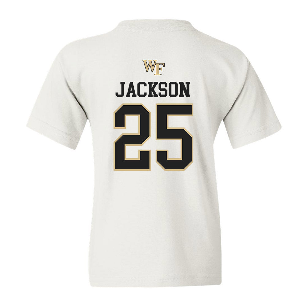 Wake Forest - NCAA Men's Soccer : Will Jackson - Generic Sports Shersey Youth T-Shirt