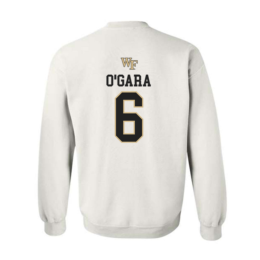 Wake Forest - NCAA Men's Soccer : Liam O'Gara - Generic Sports Shersey Crewneck Sweatshirt