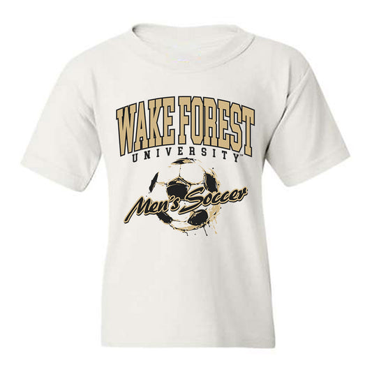 Wake Forest - NCAA Men's Soccer : Chandler Young - Generic Sports Shersey Youth T-Shirt-0