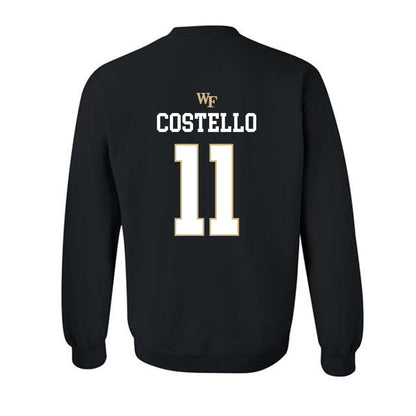 Wake Forest - NCAA Baseball : Luke Costello - Generic Sports Shersey Crewneck Sweatshirt-1