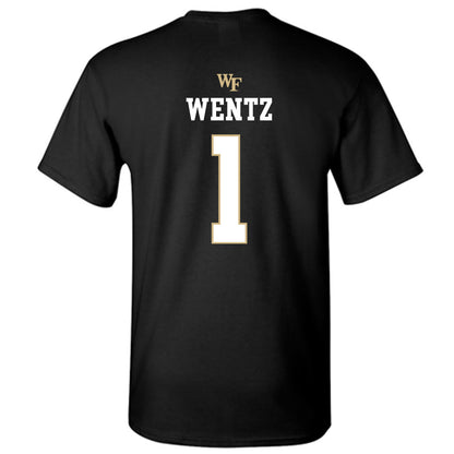 Wake Forest - NCAA Baseball : Dalton Wentz - Generic Sports Shersey T-Shirt-1