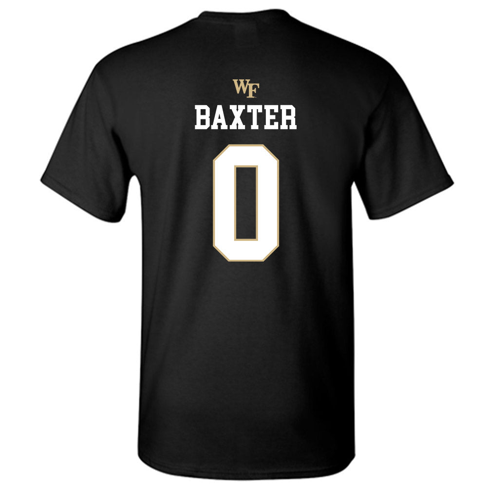 Wake Forest - NCAA Baseball : Cuyler Baxter - Generic Sports Shersey T-Shirt-1