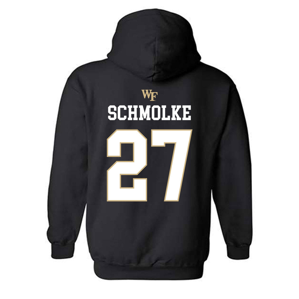 Wake Forest - NCAA Baseball : Luke Schmolke - Generic Sports Shersey Hooded Sweatshirt-1