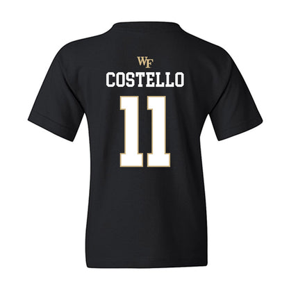 Wake Forest - NCAA Baseball : Luke Costello - Generic Sports Shersey Youth T-Shirt-1