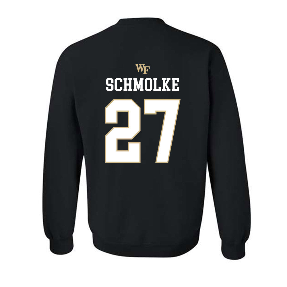 Wake Forest - NCAA Baseball : Luke Schmolke - Generic Sports Shersey Crewneck Sweatshirt-1