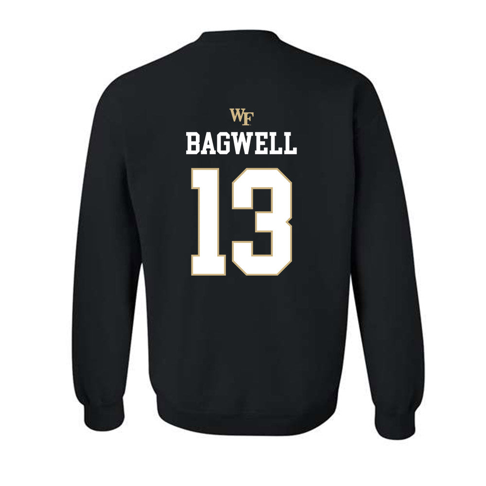 Wake Forest - NCAA Baseball : Cameron Bagwell - Generic Sports Shersey Crewneck Sweatshirt-1