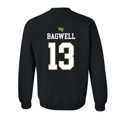Wake Forest - NCAA Baseball : Cameron Bagwell - Generic Sports Shersey Crewneck Sweatshirt-1