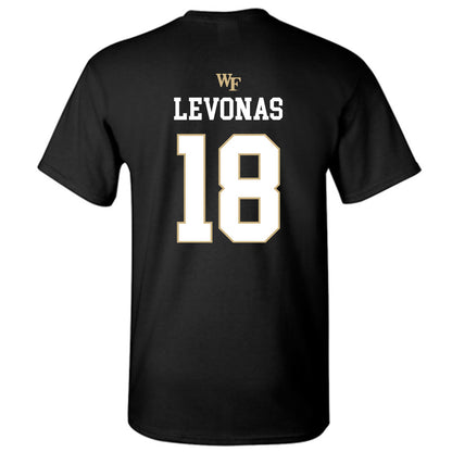 Wake Forest - NCAA Baseball : Christopher Levonas - Generic Sports Shersey T-Shirt-1