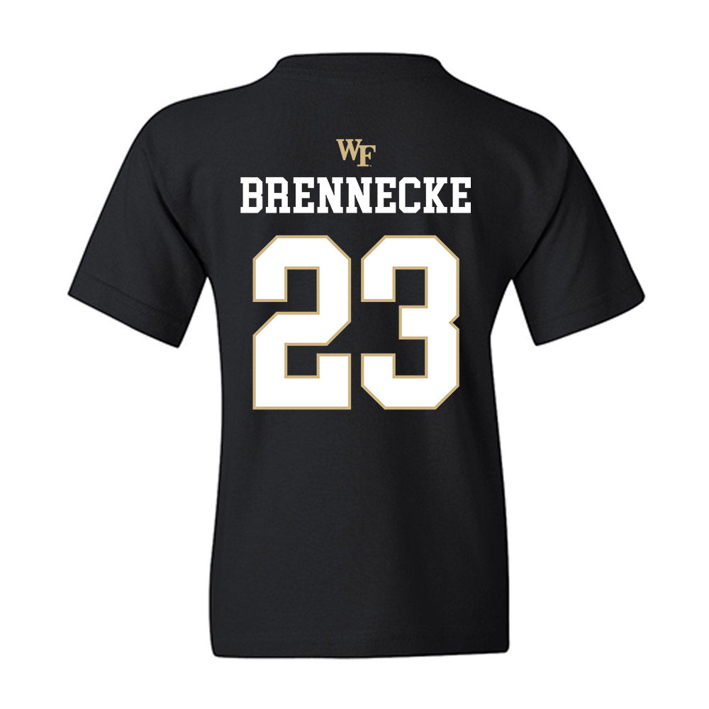 Wake Forest - NCAA Baseball : Ryan Brennecke - Generic Sports Shersey Youth T-Shirt-1