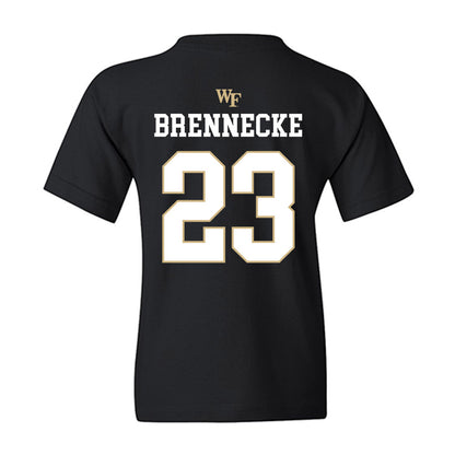 Wake Forest - NCAA Baseball : Ryan Brennecke - Generic Sports Shersey Youth T-Shirt-1