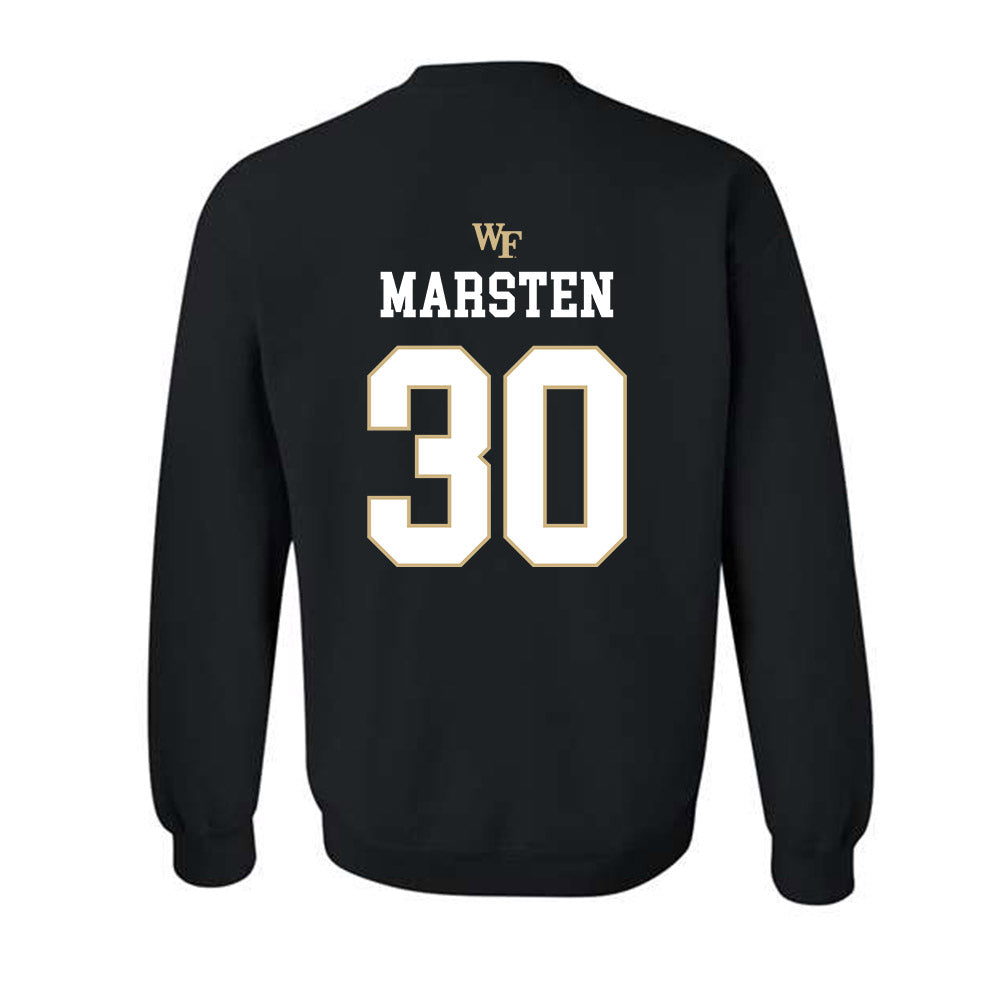 Wake Forest - NCAA Baseball : Duncan Marsten - Generic Sports Shersey Crewneck Sweatshirt-1