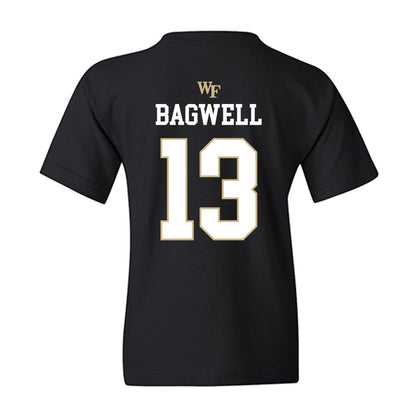 Wake Forest - NCAA Baseball : Cameron Bagwell - Generic Sports Shersey Youth T-Shirt-1