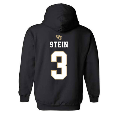 Wake Forest - NCAA Baseball : JD Stein - Generic Sports Shersey Hooded Sweatshirt-1