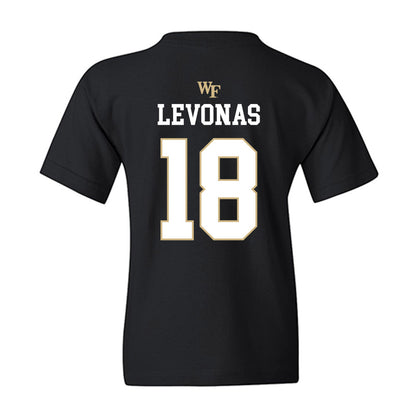 Wake Forest - NCAA Baseball : Christopher Levonas - Generic Sports Shersey Youth T-Shirt-1