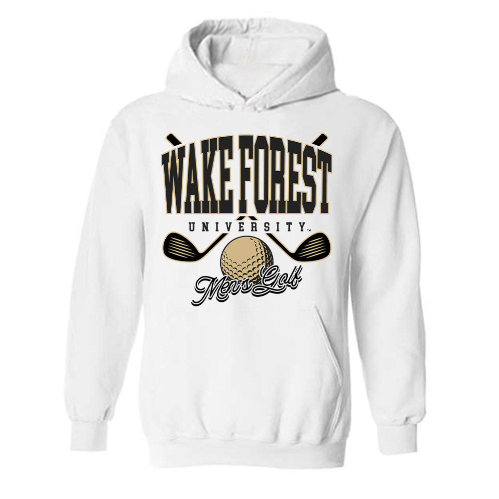 Wake Forest - NCAA Men's Golf : Maddux Cook - Generic Sports Shersey Hooded Sweatshirt-0