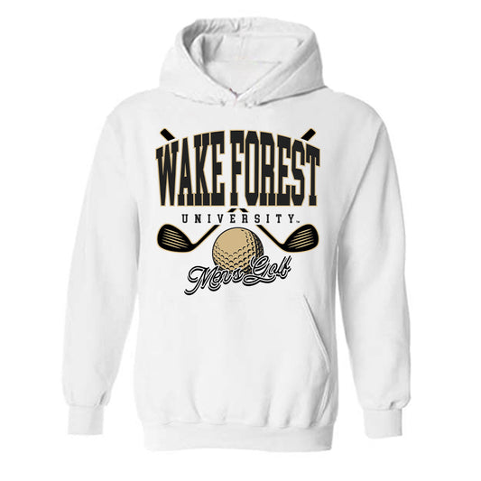 Wake Forest - NCAA Men's Golf : Maddux Cook - Generic Sports Shersey Hooded Sweatshirt-0