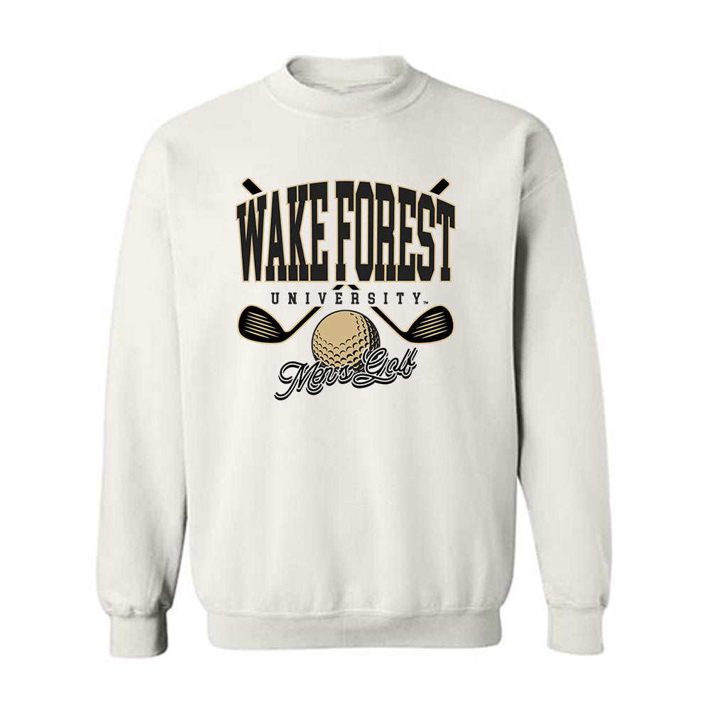 Wake Forest - NCAA Men's Golf : Maddux Cook - Generic Sports Shersey Crewneck Sweatshirt-0