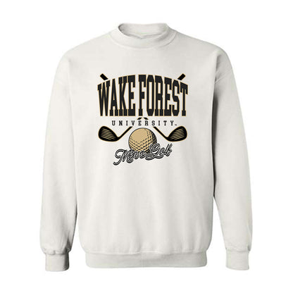 Wake Forest - NCAA Men's Golf : Maddux Cook - Generic Sports Shersey Crewneck Sweatshirt-0