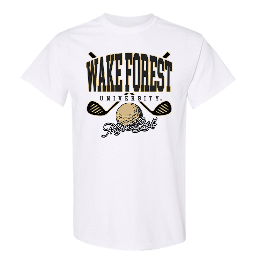 Wake Forest - NCAA Men's Golf : Maddux Cook - Generic Sports Shersey T-Shirt-0