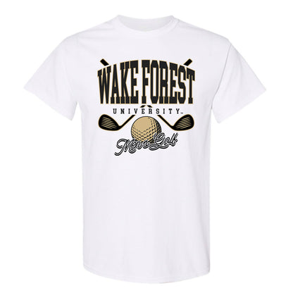 Wake Forest - NCAA Men's Golf : Maddux Cook - Generic Sports Shersey T-Shirt-0